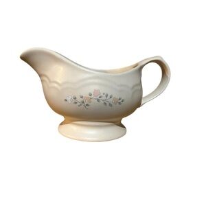 Pfaltzgraff Remembrance Cream Gravy Boat
